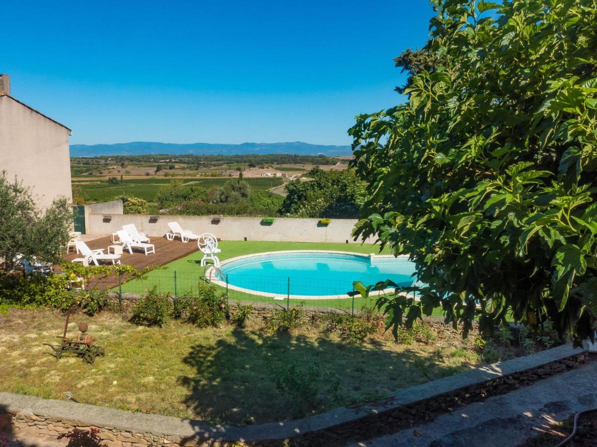 Cosy Holiday Home With Swimming Pool Montbrun-des-Corbières Exterior foto